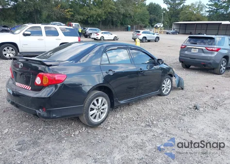 2010 Toyota Corolla S from USA, damaged, VIN 2T1BU4EE1AC476399